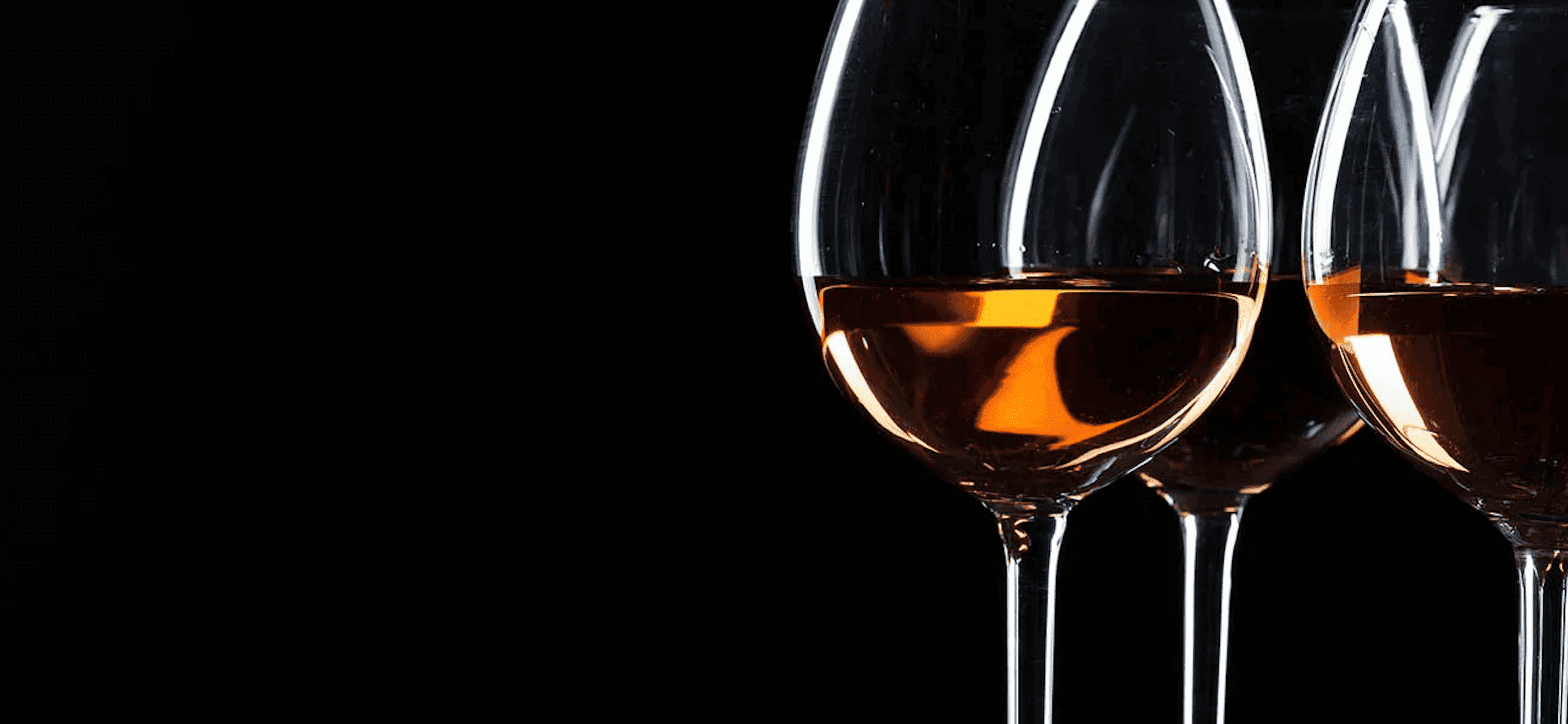 3 glasses of white wine