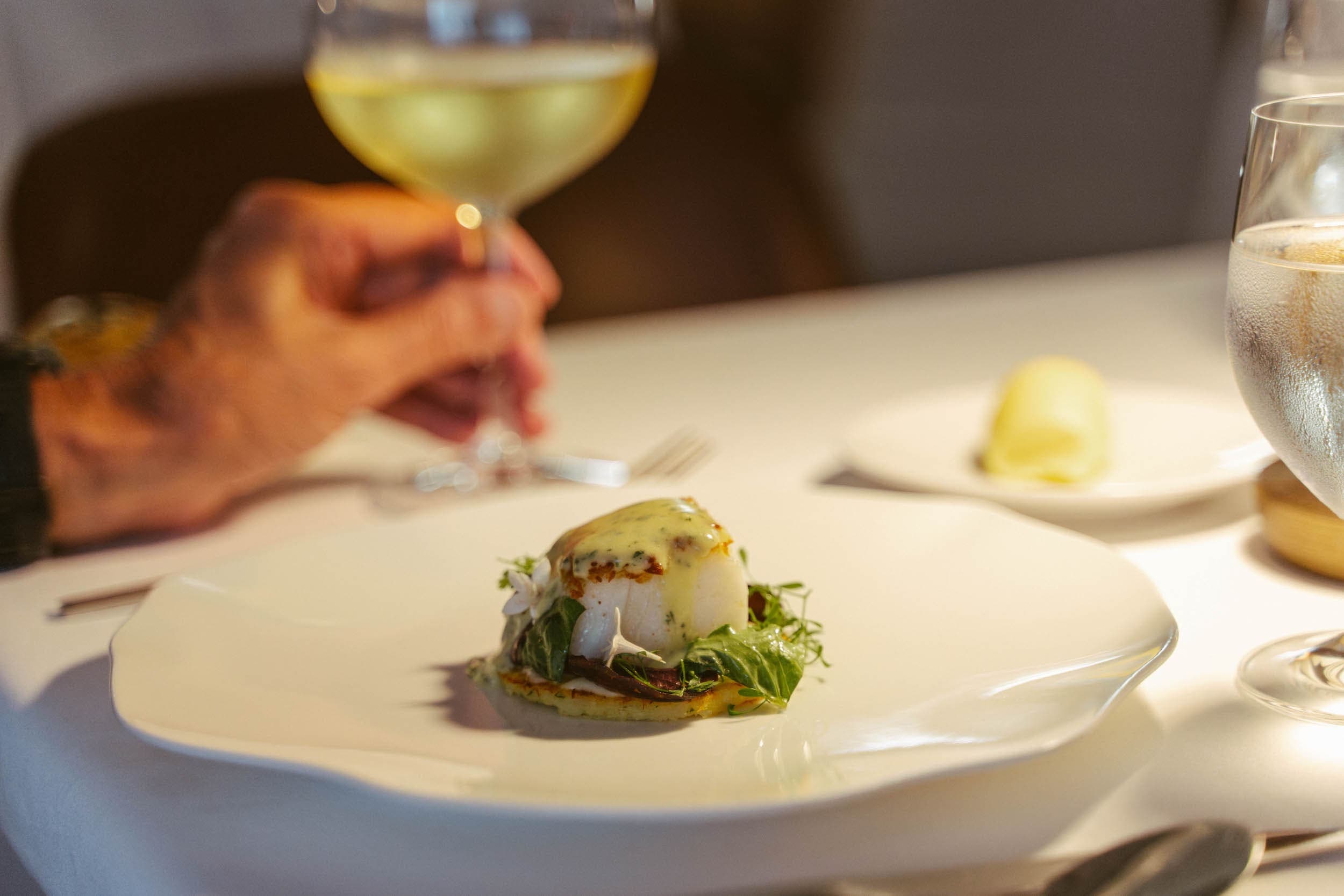 A beautiful seafood dish at A Taste Of Cape Cod