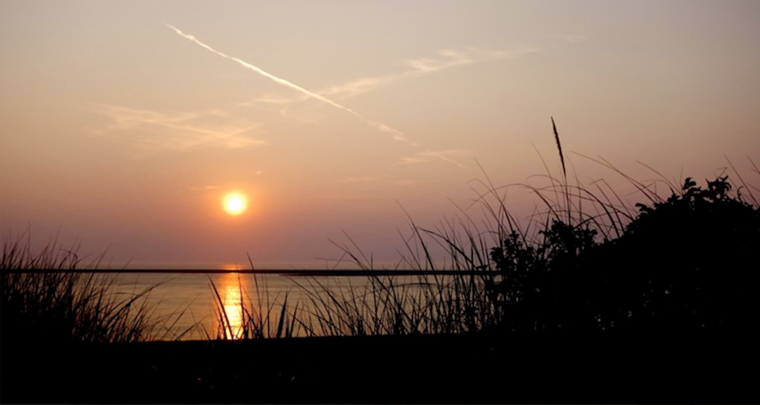 A beach sunset near Chatham Inn